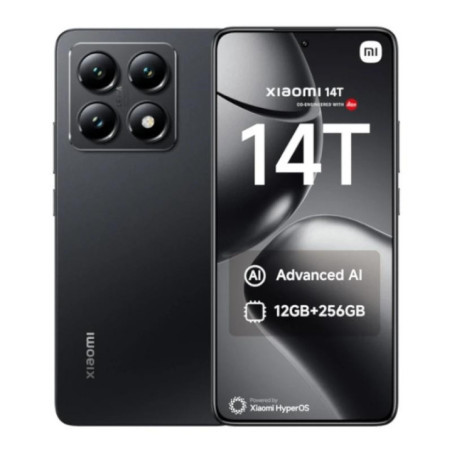 XIAOMI 14T 5G 6,36" HDR10 12G 256 Titan Black