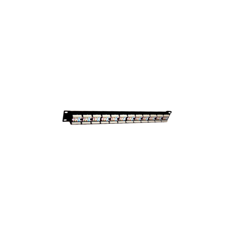 Monolyth Patch Panel 24 Puertos 19" UTP Cat. 6