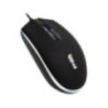 iggual Ratón óptico COM-LED-1600DPI negro