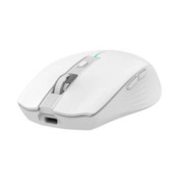 Coolbox Gaming Ratón  W01 1600DPI Inalámbrico Blan