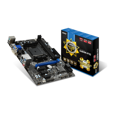 MSI Placa Base A68HM-P33 V2 mATX FM2+ DDR3