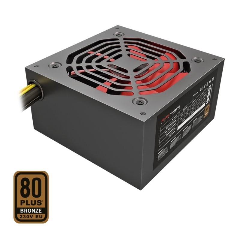 Mars Gaming Fuente Al. MPB650 80+ BRONZE PFC ACTIV Mars Gaming Fuente Al. MPB650 80+ BRONZE PFC ACTIV