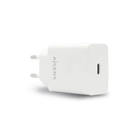 Aisens Cargador USB-C PD3.0 1xUSB-C 20W Blanco