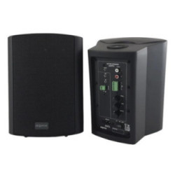 Approx Altavoces Pared Dig.2x30W kit de mont negro