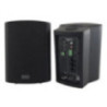 Approx Altavoces Pared Dig.2x30W kit de mont negro