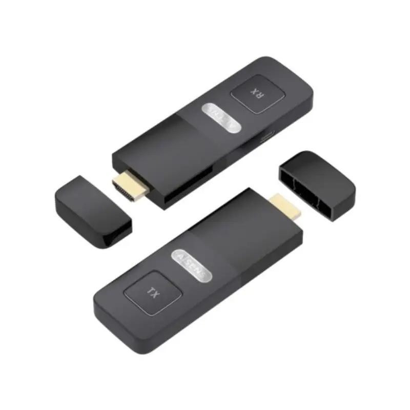 Aisens Adaptador HDMI Inalám1080P 30 metros Negro
