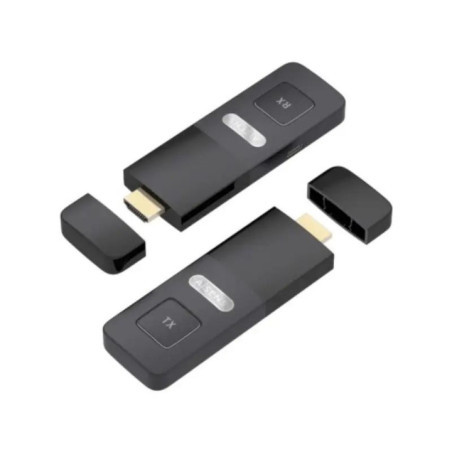 Aisens Adaptador HDMI Inalám1080P 30 metros Negro
