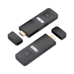 Aisens Adaptador HDMI Inalám 1080P 30 metros Negro