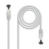 Nanocable Cable red Cat. 8.1 2GHZ SSTP Gris 0,5m