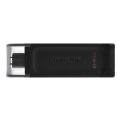 Kingston DataTraveler DT70 64GB USB C 3.2  Negro