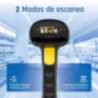 iggual Lector código barras 1D Bluetooth WiFi 2.4G