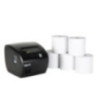 Kit impresora térmica tickets TP7001 + 5 rollos 80