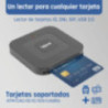 iggual Lector DNI SIP tarjetas ID USB-A / tipo C