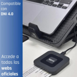 iggual Lector DNI SIP tarjetas ID USB-A / tipo C