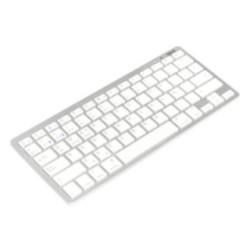 iggual Teclado Bluetooth Slim TKL-BT plata 2 canal