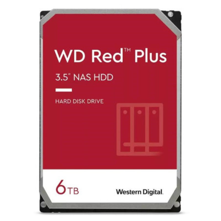 Western Digital Red Plus WD60EFPX 6TB SATA-600