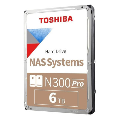 Toshiba N300 NAS MN10ADA600S 6TB 3.5" SATA600 Bulk