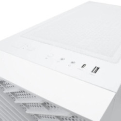 Coolbox Caja Gaming ATX GA300 GRIDLINE White