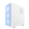 Coolbox Caja Gaming ATX GA300 GRIDLINE White