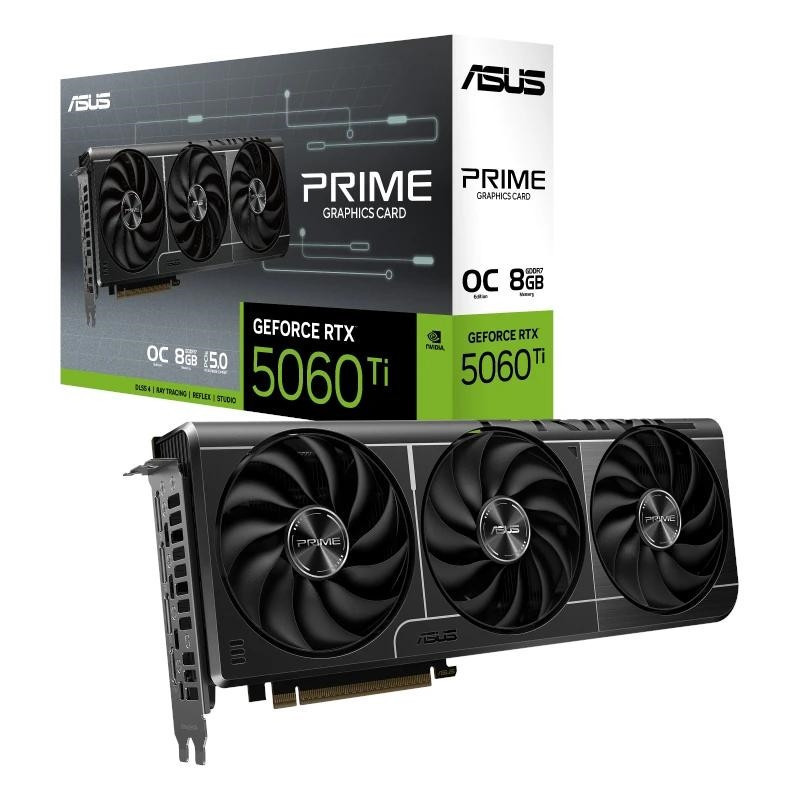 ASUS VGA NVIDIA PRIME RTX 5060 TI O8GB DDR7