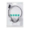 EWENT Auriculares diadema con micro mini jack