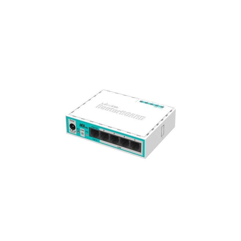 MikroTik RB750r2 hEX lite Router 5x10/100 L4