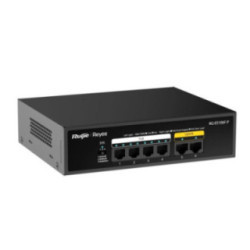 Reyee 6-Port 100Mbps, 4 of the ports support PoE/P