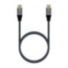 Aisens Cable USB3.2 Gen2X2 5A E-Mark CM-CM Gris 2M