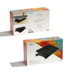 Tooq Reposapiés ajustable altura/inclinación confo