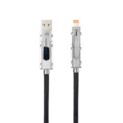 Nanocable Cable USB-C+USB-A/M LIGHTNING+USB-C/M 2M