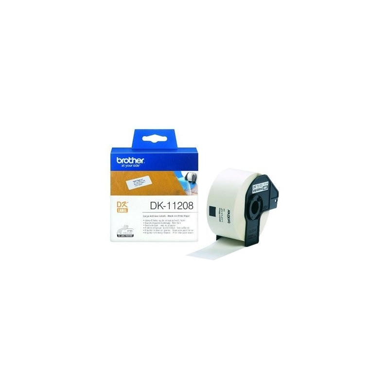 Brother Etiquetas DK11208 Direccion 38x90mm
