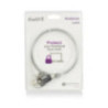 EWENT EW1242 Cable de Seguridad con llave