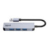 iggual Hub USB-A 3.0 x 4 puertos USB-A 3.0