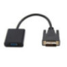 Nanocable Conversor DVI 24+1/M A VGA HDB15/H 10 cm