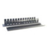 2LAN Panel Pasacables Tapa 19" 2U Metal