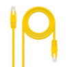 Nanocable Latiguillo Categoria 6 UTP 0,5M Amarillo