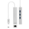 Nanocable Conversor USB-C Ethernet +3xUSB 3.0