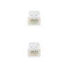 Nanocable Latiguillo Cat. 6A LSZH/UTP 3 M Blanco