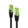 Nanocable Cable RJ45 Cat.6 UTP CCA 30 m Negro