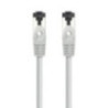 Nanocable Cable red Cat. 8.1 2GHZ SSTP Blanco 25cm