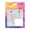 Nanocable Cable red Cat. 8.1 2GHZ SSTP Blanco 1m