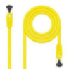 Nanocable Cable red Cat. 8.1 2GHZ SSTP Amarillo 1m