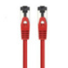 Nanocable Cable red Cat. 8.1 2GHZ SSTP Rojo 2m