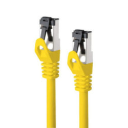 Nanocable Cable red Cat. 8.1 2GHZ SSTP Amarillo 2m