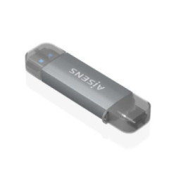 Aisens Lector SD MSD MMC RS-MMC MMC Micro USBC y A