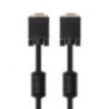 Nanocable Cable Conmutador Vga 3 M Negro