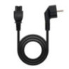 Nanocable Cable Alim. trébol, CEE7 -M-C5-H, 3 m