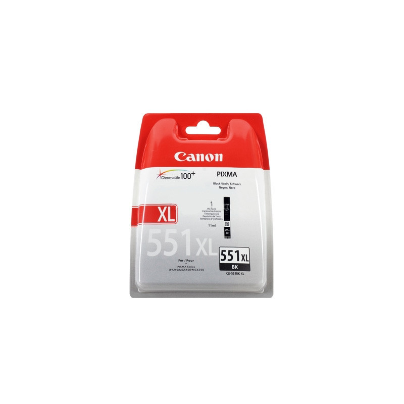 Canon Cartucho CLI-551BK XL Negro
