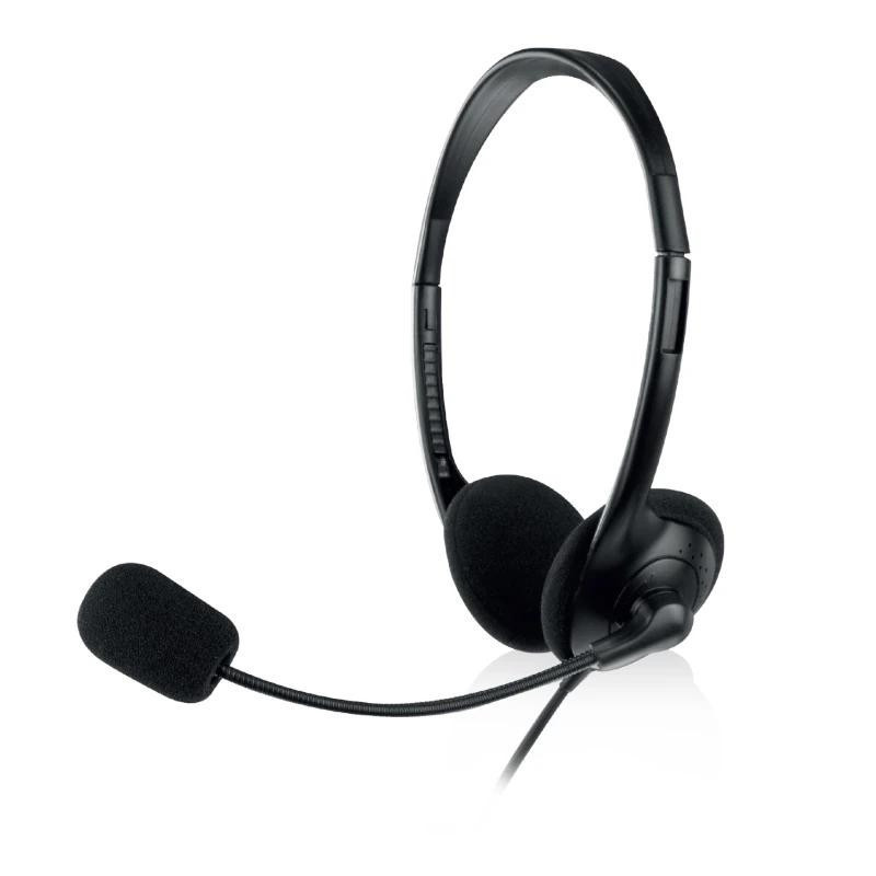 EWENT EW3568 Auricular USB+micrófono cable  2,1m