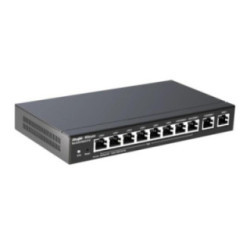 Reyee Desktop 10-port full gigabit router, providi